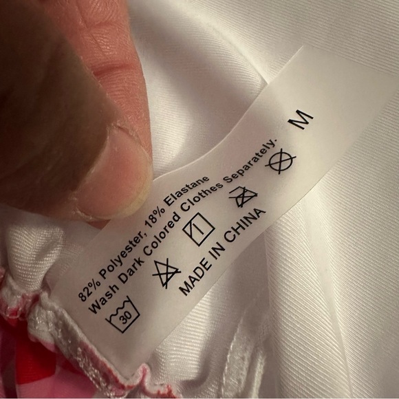 Gingham Pink Bikini Set - Picture 4 of 4